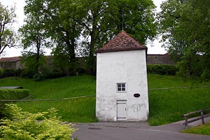 Schongau, Marienplatz, Wassertreibhaus