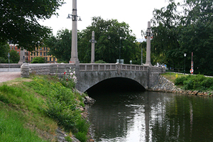 Schweden, Malmö, Fersensbrücke