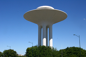 Schweden, Malmö, Wasserturm