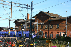 Schweden, Ystad, Bahnhof