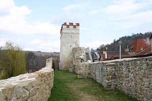 Slowakei, Bardejew, Stadmauer