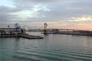 Hafen, Barcelona, Spanien