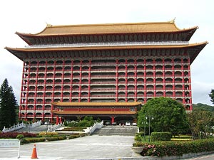 Taiwan, Taipei, Grand Hotel in Taipeh