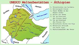 Aethiopien, UNESCO Welterbestaetten