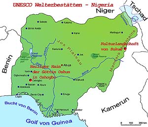 UNESCO-Welterbestätte, Nigeria