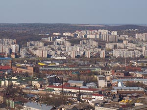 Lemberg: Blick über die Stadt