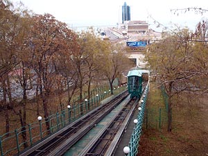 Ukraine, Odessa, Standseilbahn