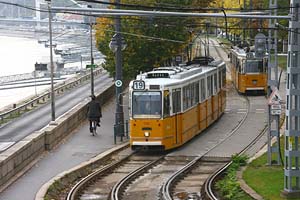 Ungarn, Budapest, Straßenbahn