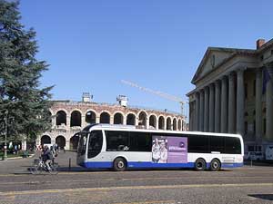 Italien, Verona, Bus