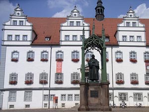 Wittenberg: Lutherdenkmal