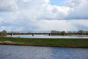 Wittenberge, Eisenbahnbrücke